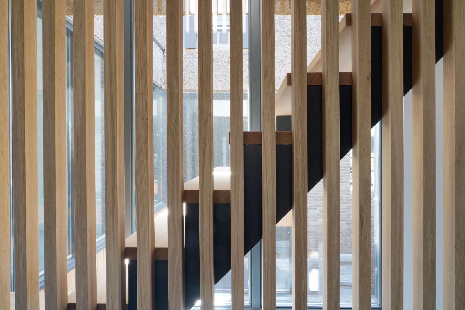 Detail balken balustrade