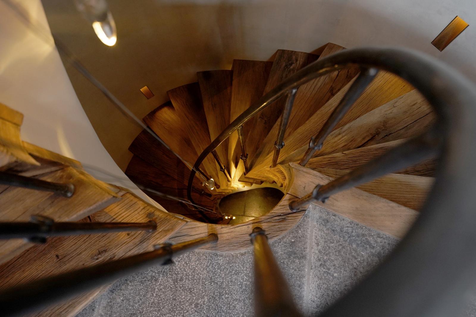 Gesmeden trap balustraden