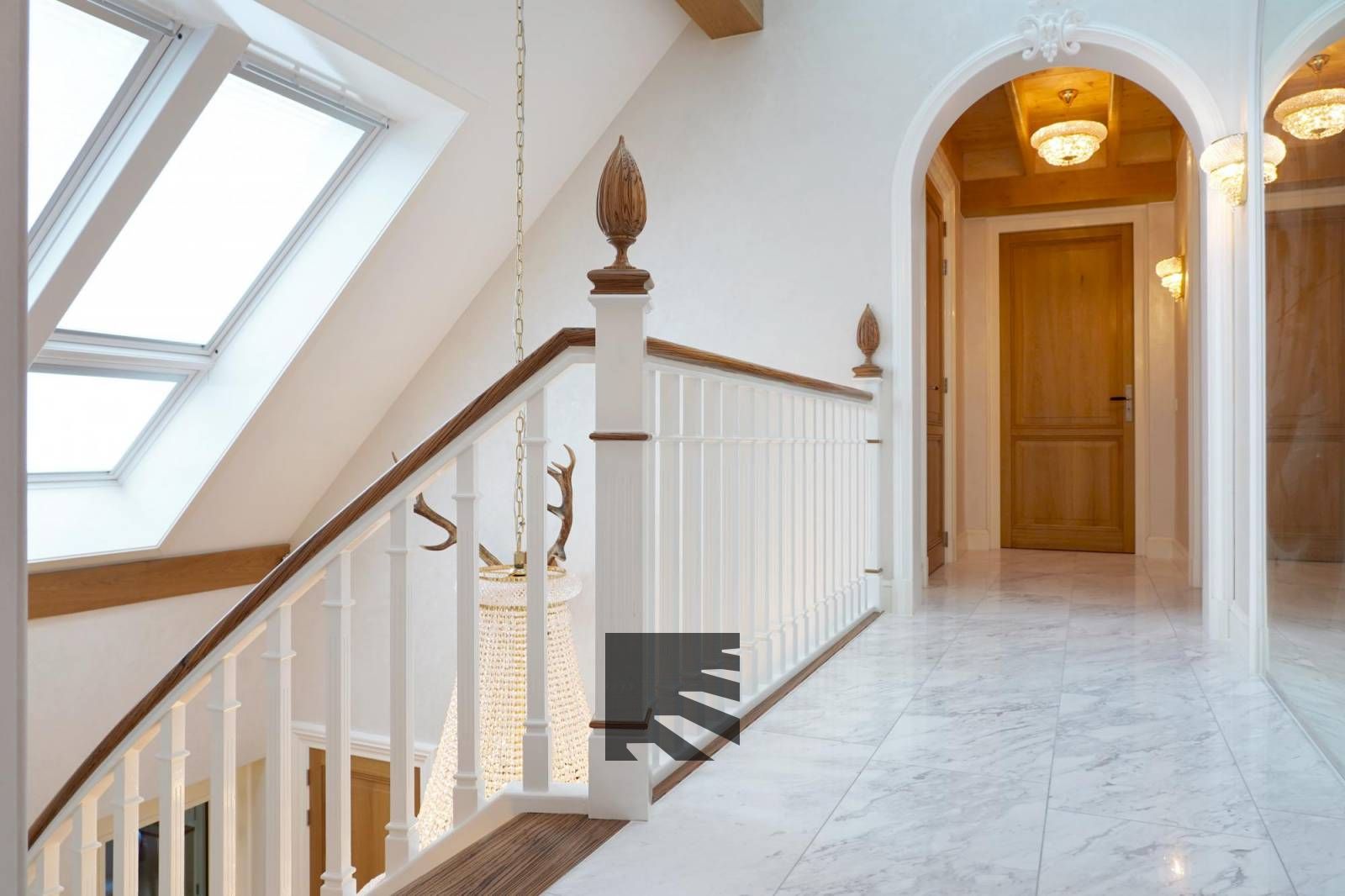 statige villa trap