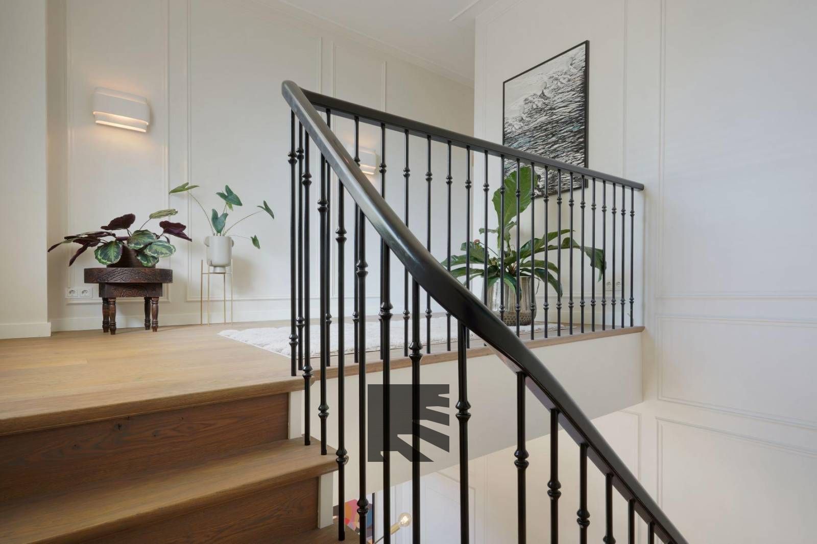 Jaren 30 balustrade.